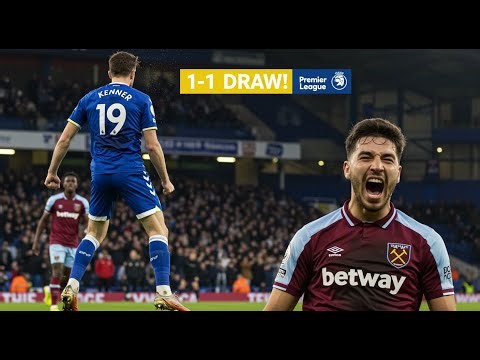 Everton vs West Ham ⚽ Full Match Analysis & Highlights Premier League 2025 #Everton #westhamunited