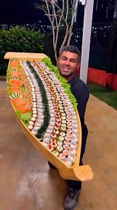 100 Pound Sushi Boat | Sushi Traveler