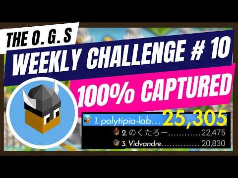 All cities captured! Polytopia Weekly Challenge - Week 10 (The O.G.S) 25,305 Pts [No Commentary]