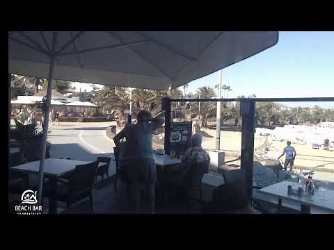 Webcam Lanzarote - Live Stream from the Beachbar in Costa Teguise