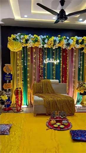 haldi decoration at home,haldi decoration at home for bride,haldi mehndi thali decoration at home