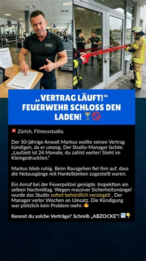 „VERTRAG LÄUFT!“ FEUERWEHR SCHLOSS DEN LADEN! 🏋️‍♂️🚫