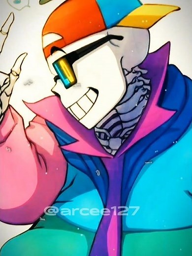 Fresh! sans edit! || Underfresh || #undertale #fresh #edit #parasite #papyrus