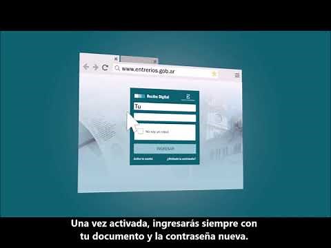 ¿Como crear cuenta y consultar recibo Digital Entre Ríos?