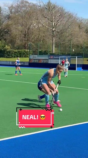 Lizzie Neal relieving the pressure!! #Prem #hockey #defend #highlight