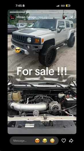 FOR SALE 2008 Hummer H3 Alpha \t•\t6.2L LS3 swap \t•\tPerformance cammed \t•\tRebuilt transmission \t•\tCircle D 3600 stall converter (Stage 3) \t•\t3-inch exhaust \t•\tSitting on 24x12 wheels