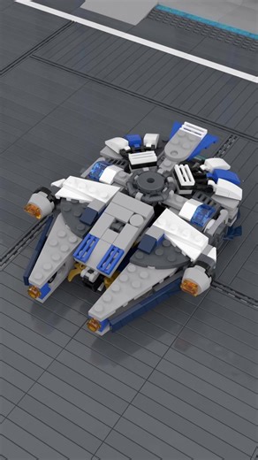 471K views · 7.5K reactions | A transformable Millennium Falcon #lego #moc #Starwars #transformation #conceptbrick | Yang Nurbs | Facebook