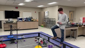 1.2K views | In tomorrow’s edition of the Daily Mountain Eagle, we will feature Ethan Crowell of Jasper High School’s robotics team. Here’s a video of Crowell explaining the function of a robot built by the school’s robotics team. | Daily Mountain Eagle | Facebook