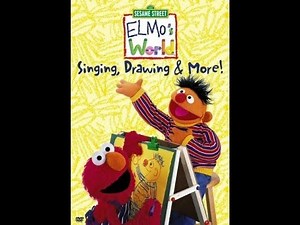 Opening To Elmo's World: Singing, Drawing & More! (2000 DVD)