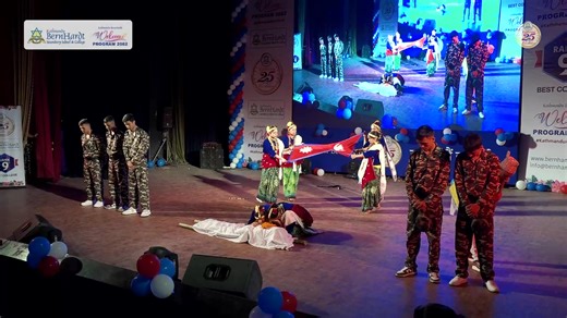 🎉✨ KBC Welcome Program 2082 – Highlights! ✨🎉 Kathmandu BernHardt School & College successfully organized the Grand Welcome Program 2082 to warmly receive our new Grade XI students. 🌸 Here’s a glimpse of the best moments – from the dignified formal session to the vibrant cultural performances, music, dances, ramp walk, and fun-filled creativity of our talented BernHardtians. 💃🎶🌟 💙 A big thank you to our Grade XII students, faculty, and the entire BernHardt family for making this day unforg