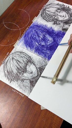 Isagi - Chigiri - Bachira ✍️ #bluelock #anime #art #vairal #drawkn995 #drawing