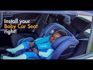 How to Install a Baby Car Seat with ISOFIX | Easy Tutorial for Beginners