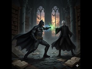 Batman can stop Voldemort very quickly