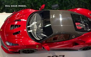 法拉利 1/18 车模 BBR Ferrari 488 Challenge EVO 2020 P18186H1