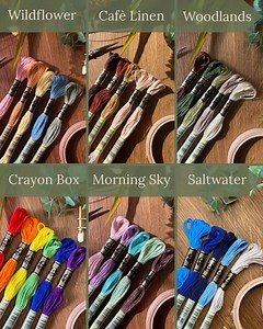 Embroidery Floss Bundle | DMC Thread for Embroidery | Cross-stitch Thread Pack - Etsy