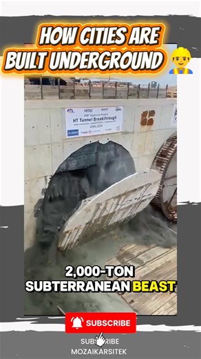 The 2,000-Ton Beast Sees Daylight 🏗️ #viral #construction #shotrs #civilengineering #engineering