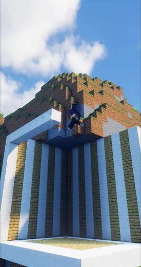 Cliff Side House Building Guide in Minecraft