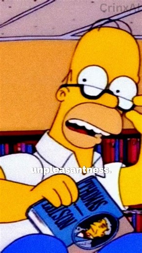 Why is Homer BANNED from the adult library?! 😱