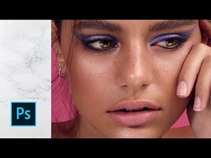 How to Colour Grade Beauty Portraits - Colour Grading Photoshop Tutorial