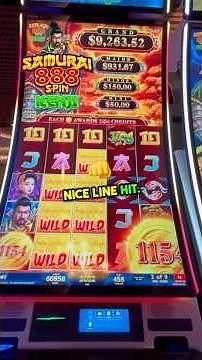 NEW Slot Alert: Samurai 888 Spin Kenji REEL BOOSTS Bonus WIN!