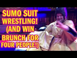 SUMO SUIT wrestling in Dubai's best bar! (2018)