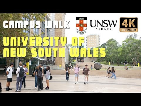University of New South Wales (UNSW) Walking Tour, Sydney - Summer 2025 - [4K HDR] With Captions