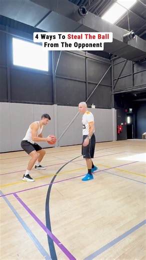 MBBA Basketball Academy | Skills Development on Instagram: "4 Ways You Can Steal the Basketball Steals aren’t about gambling. They’re about awareness, timing, and discipline. When you understand where the ball is going next, the steal becomes easy. 1️⃣ On-ball poke — stay low, slide your feet, and attack the dribble at its highest point. 2️⃣ Passing lane steal — read the eyes, jump the lane, and beat the ball to the spot. 3️⃣ Help-side steal — rotate early and pick off lazy or rushed passes. 4️⃣