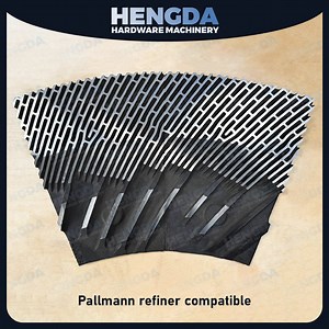 [Hot Item] Energy Saving Refiner Plate Defibrator Segment Fillings for MDF HDF Panels