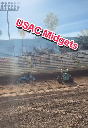 USAC Midget qualifying is complete. It’s not too late to come out and catch the races tonight! Start time 5:30pm! #venturaraceway #usacmidgets #usac #dirttrack #sprintcar