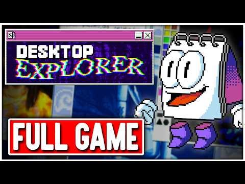 DESKTOP EXPLORER Gameplay Walkthrough FULL GAME No Commentary + Ending
