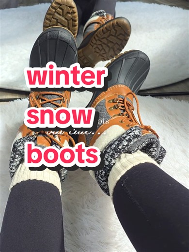 the perfect winter snowboots! #snowboots #winterwear #tiktokshop @ALEADER US