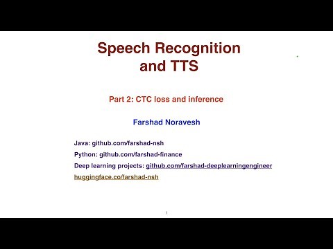 Part 2: CTC loss and algorithm