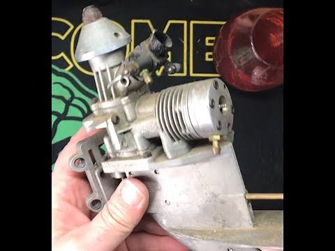 Nitro Garage - Cleaning up a vintage K&B 3.5 Outboard Engine