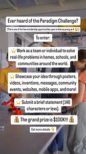 Click the link in bio to get more details on the Paradigm Challenge,...