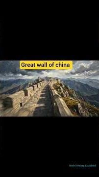 The Great Wall of China Explained | History, Secrets & Facts