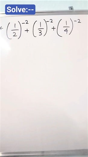 Negative Exponents Made Easy | Class 7 & 8 | Simplifying Fractions