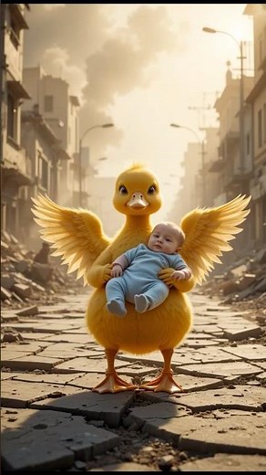 A Brave Duckling Saves the World as Earth Cracks Apart 🌍🦆 | Emotional Animal Rescue Story