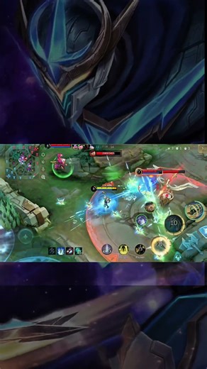 Gusion Cosmic Gleam 🔥 #MLBB