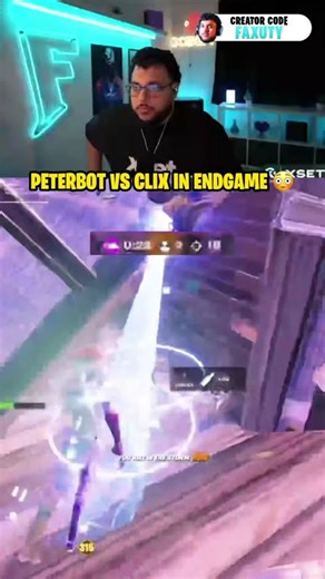 Peterbot vs Clix in Endgame 😳