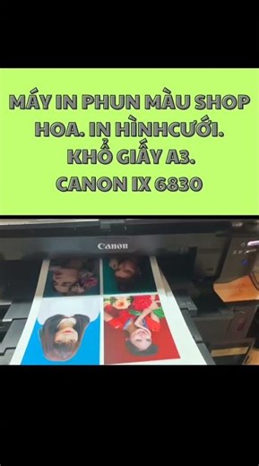 Canon ix 6830 color inkjet printer: 0972360108 #vitinhminhkhang