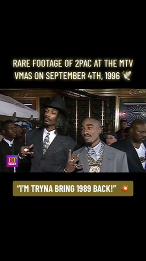 2Pac at the 1996 MTV VMAs: Rare Footage
