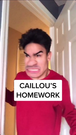 Caillou should’ve done his homework man. #fyp #foryou #foryoupage #caillou #viral #funny #WhereILive