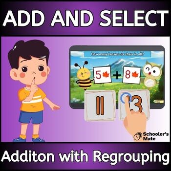 Single Digit Addition: With Regrouping (Adding Numbers) Digital Resources