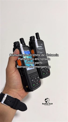 📡 Soluciones Profesionales en Comunicación Push-to-Talk (PoC) Optimice la coordinación de su equipo con nuestras Radios PTT PoC privadas, diseñadas para operar a nivel nacional sin límite de distancia. 🔐 Plataforma PTT encriptada 👥 Gestión de grupos privados 🔄 Múltiples perfiles por dispositivo 🚨 Borrado remoto de seguridad 📶 Compatibilidad con cualquier compañía telefónica o red WiFi 📲 Soporte para aplicaciones seguras como Threema, WhatsApp y Silent Phone Estas soluciones son ideales pa