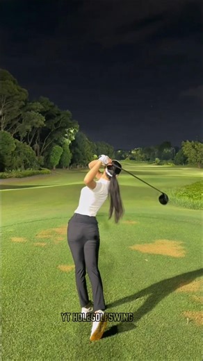 Compact Swing, Strong Shot #golf #golfswing