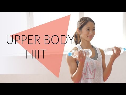 Burn fat in 5 minutes! Work out with a pro with "HIIT" exercises! Strengthen your upper body!