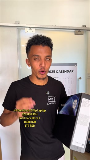 HP OmniBook X Flip Laptop Going for only 120,000 KSH Intel Core Ultra 7 16GB RAM 1TB SSD Free laptop bag 🎒 & wireless mouse 6 months warranty ✅ 📍we are located at Nairobi cbd kimathi house along kimathi street opposite sarova Stanley 5th floor shop 503 On Google map https://g.co/kgs/WjJnER4 call 0796338017