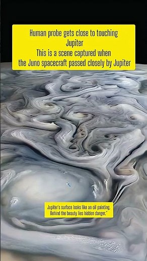 Jupiter’s Surface Looks Like a Painting — But It Could Kill You! #earth #space