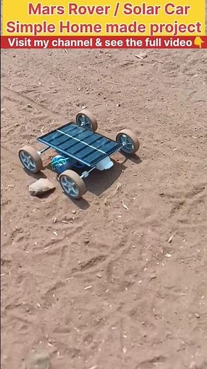 Build Your OWN Mars Rover at HOME! | #shorts #diy #homemade #marsrover