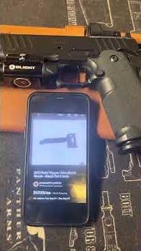 Flat Face Trigger for Springfield armory 1911DS prodigy